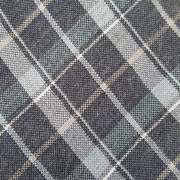 Vince Camuto Silk Neck tie Museo Plaid - Picture 2 of 6